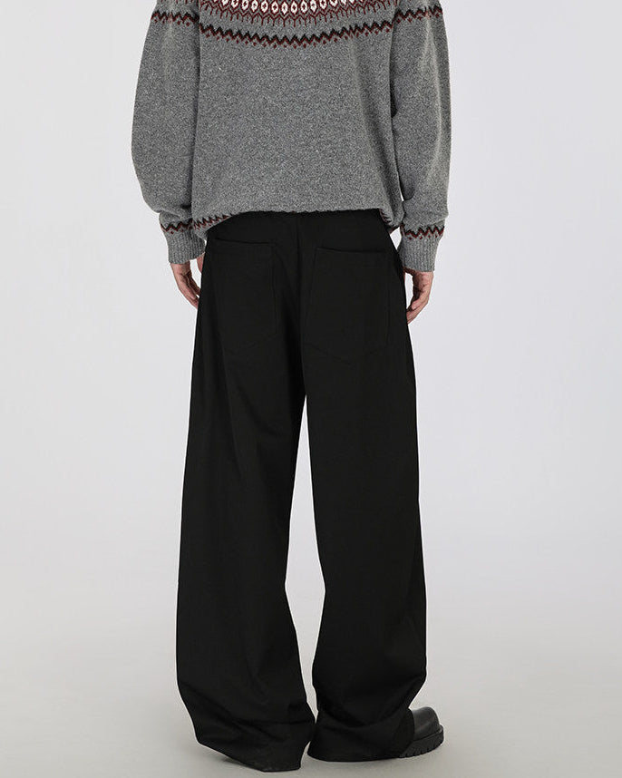 Pantaloni Larghi Uomo Elasticizzati