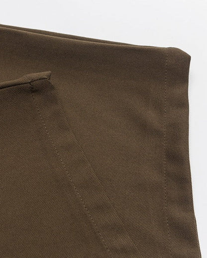 Pantaloni Uomo Dritti in Tessuto Fluido
