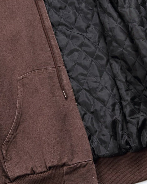 Cardigan Uomo con Cappuccio e Zip Integrale