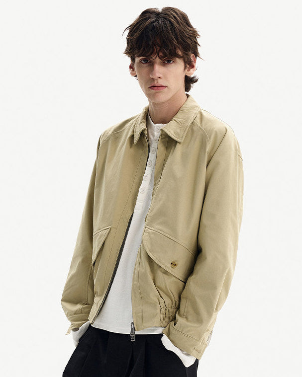 Giubbotto Uomo Minimal con Zip