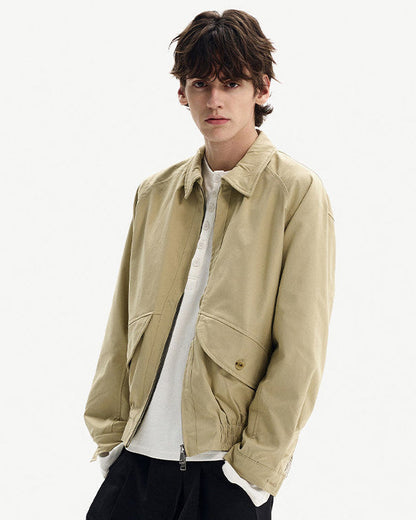 Giubbotto Uomo Minimal con Zip