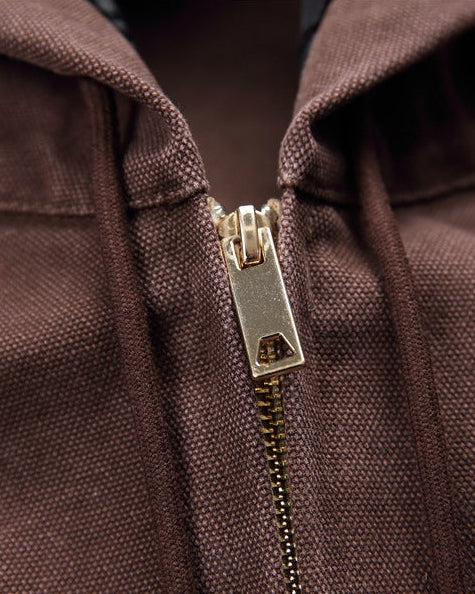 Cardigan Uomo con Cappuccio e Zip Integrale