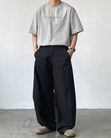 Pantaloni Larghi Uomo Casual Sartoriali