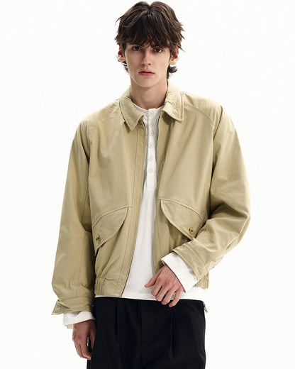 Giubbotto Uomo Minimal con Zip