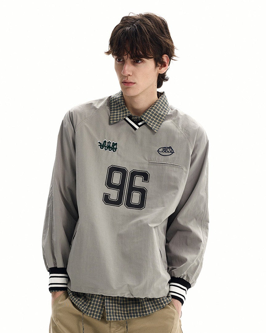 Maglione Uomo Pullover con Motivo Jacquard