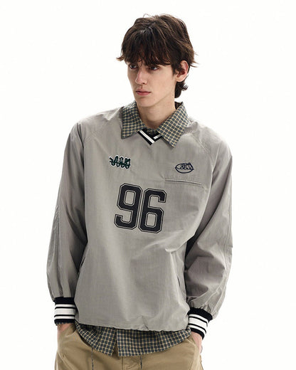 Maglione Uomo Pullover con Motivo Jacquard