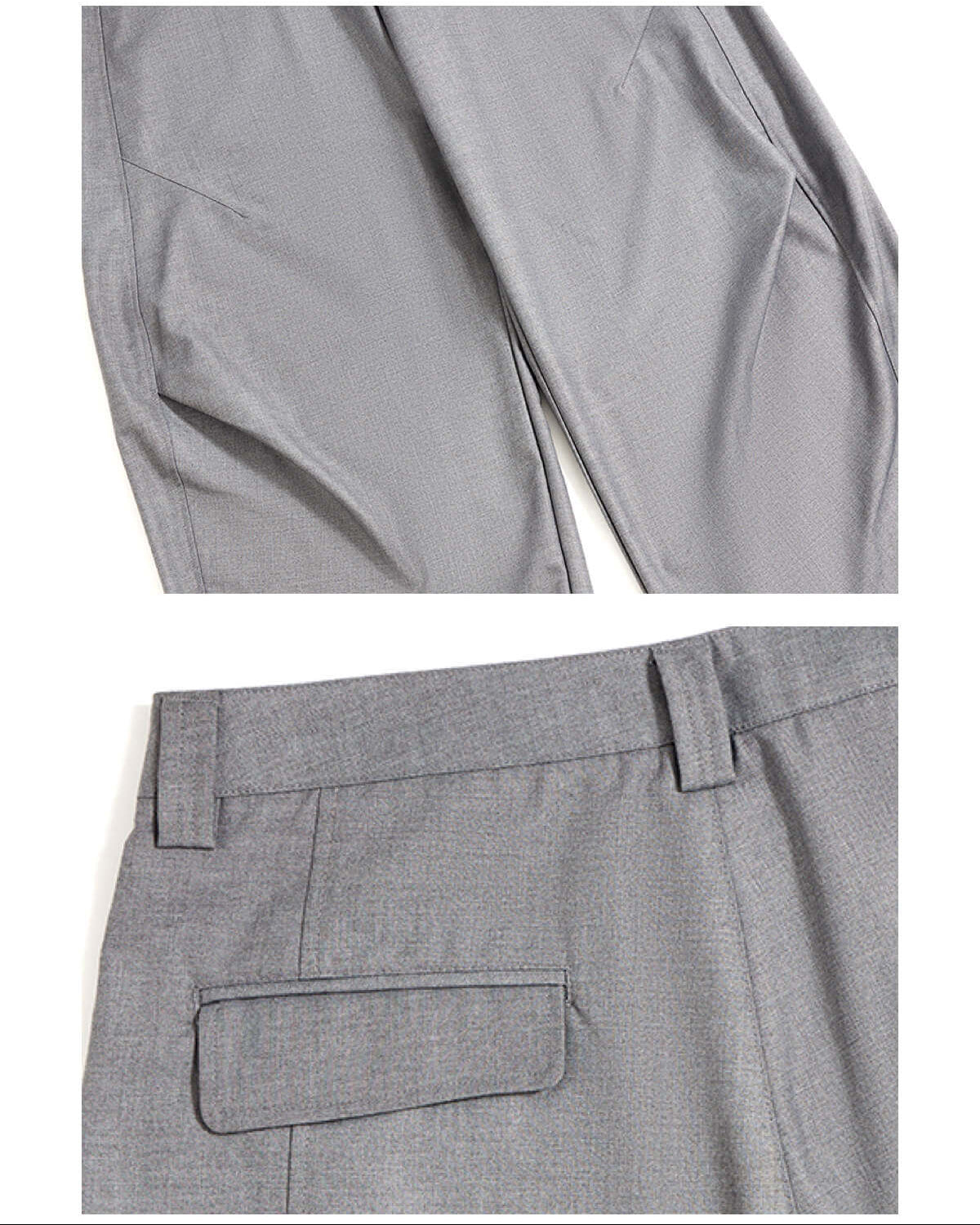 Pantaloni Larghi Uomo Casual Sartoriali