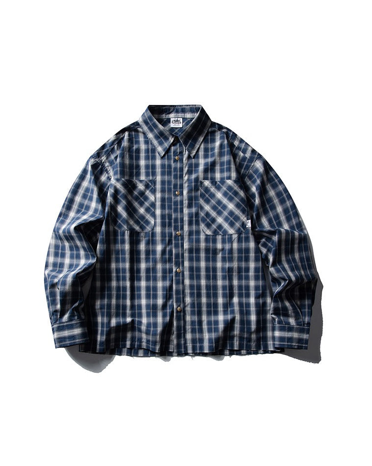 Maglia Uomo Maniche Lunghe in Cotone Bordi Vivi