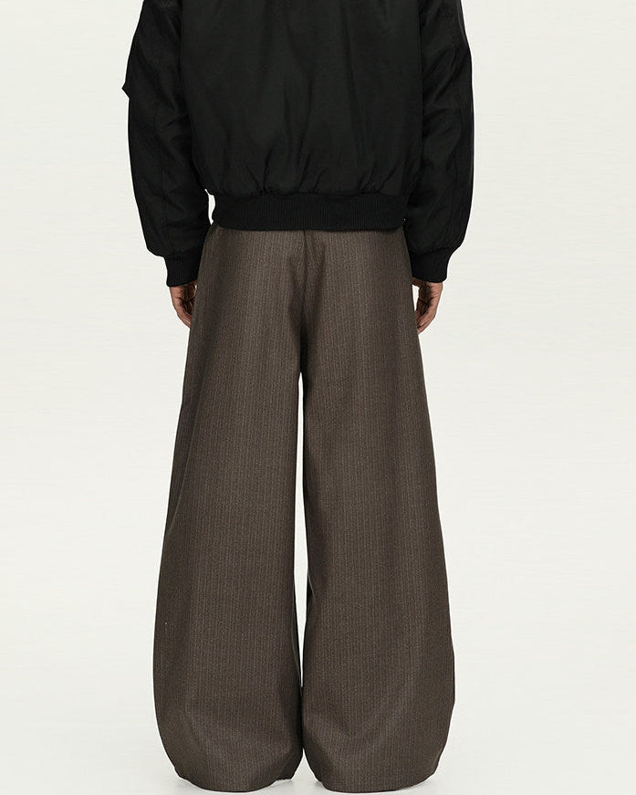 Pantaloni Uomo Affusolati con Pinces