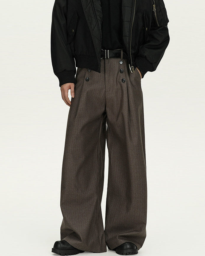Pantaloni Uomo Affusolati con Pinces