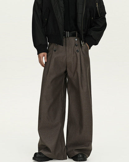 Pantaloni Uomo Affusolati con Pinces