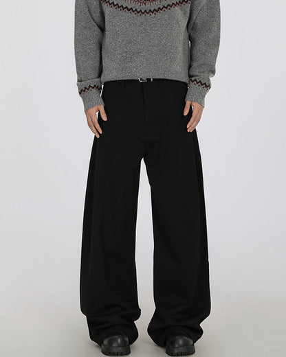 Pantaloni Larghi Uomo Elasticizzati