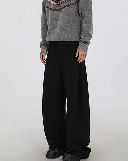 Pantaloni Larghi Uomo Elasticizzati