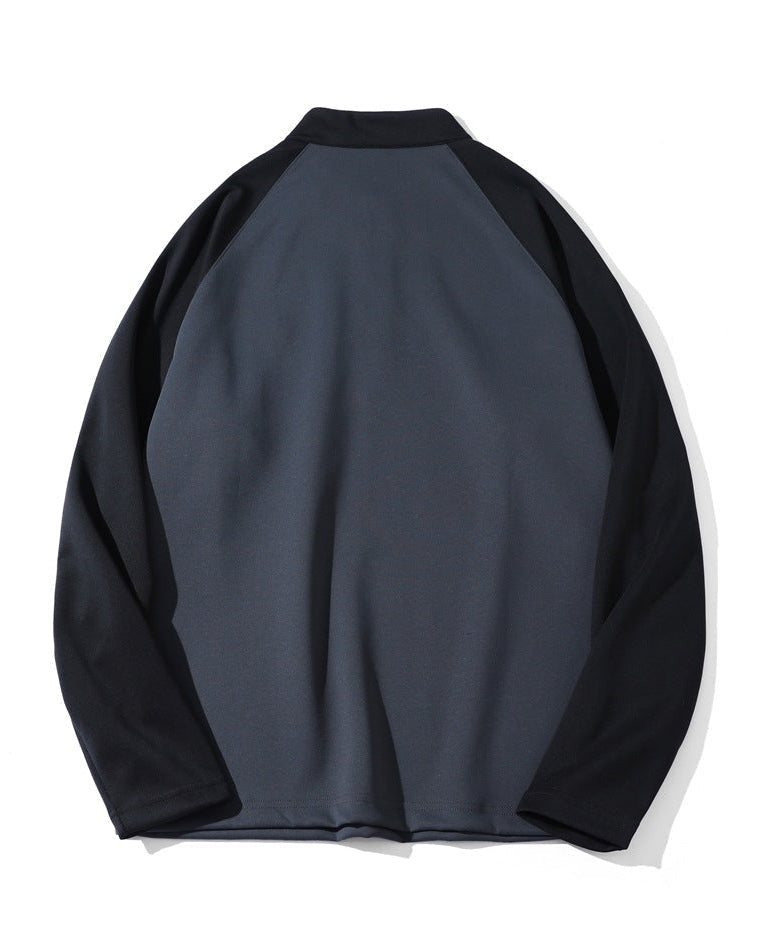 Felpa Uomo Mezza Zip