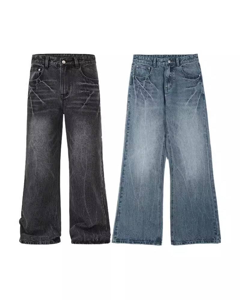 Jeans Uomo Bootcut Washed
