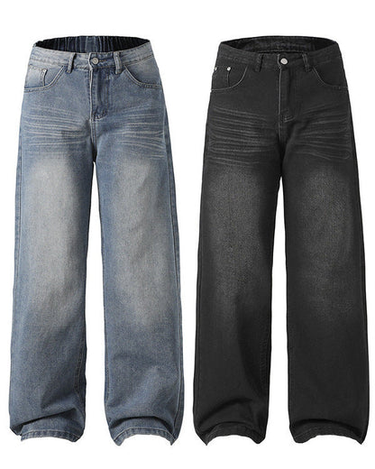 Jeans Uomo Dritti Delavé