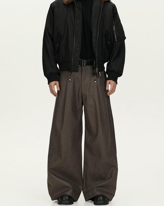 Pantaloni Uomo Affusolati con Pinces