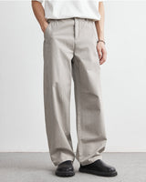 Pantaloni Uomo Comodi con Elastico in Vita Effetto Denim