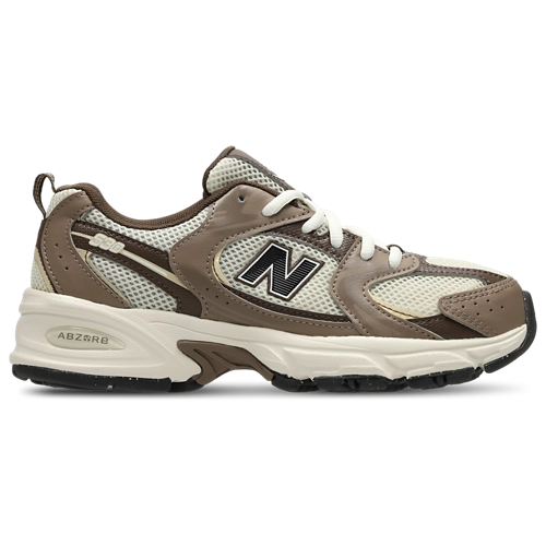 Sneakers New Balance 530 uomo Marrone Bianco vista laterale destra