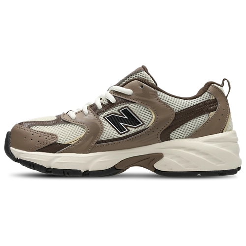 Sneakers New Balance 530 uomo Marrone Bianco vista laterale sinistra