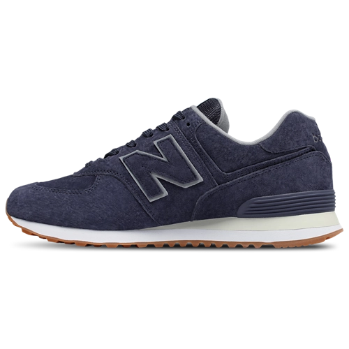 Sneakers New Balance 574 donna Blu Scuro vista laterale sinistra