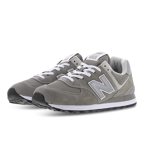 Sneakers New Balance 574 uomo Grigio vista posteriore tre quarti