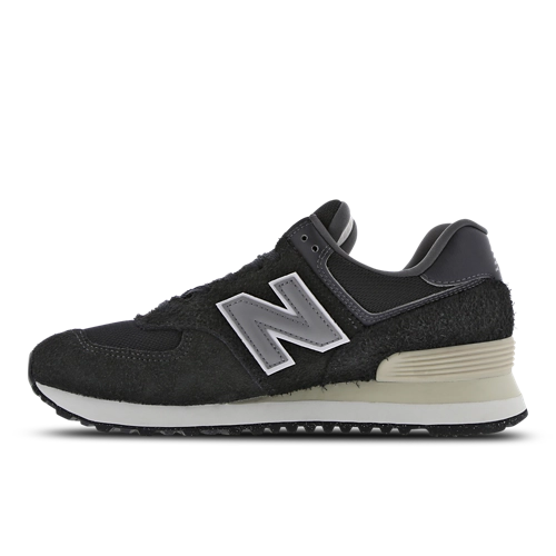 Sneakers New Balance 574 donna Nero Grigio vista laterale sinistra