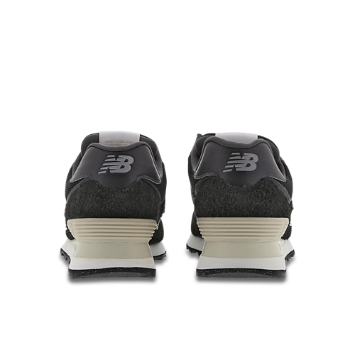 Sneakers New Balance 574 donna Nero Grigio paio vista frontale