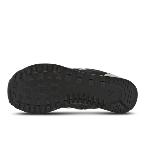 Sneakers New Balance 574 uomo Nero Grigio dettaglio suola