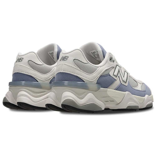 Sneakers New Balance 9060 uomo Bianco Blu vista posteriore tre quarti