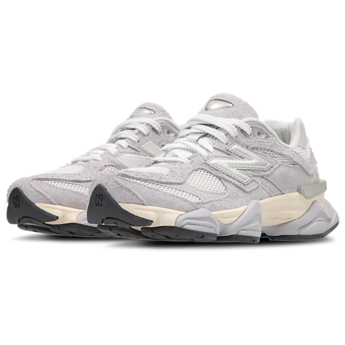 Sneakers New Balance 9060 donna Marrone Grigio vista laterale sinistra