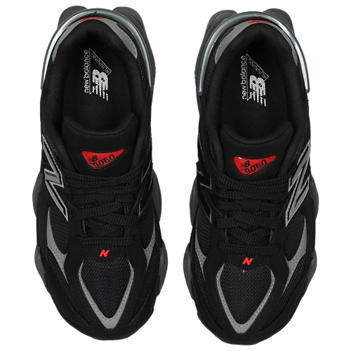 Sneakers New Balance 9060 donna Nero Grigio Argento dettaglio suola