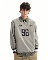 Maglione Uomo Pullover con Motivo Jacquard
