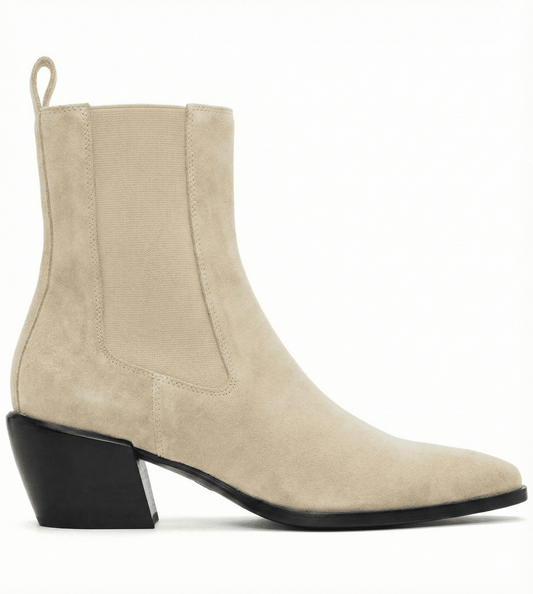Stivaletti Aurielli Chelsea - Beige - AurielliSACB01