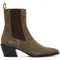 Stivaletti Aurielli Chelsea - Camoscio taupe - AurielliSACCT1