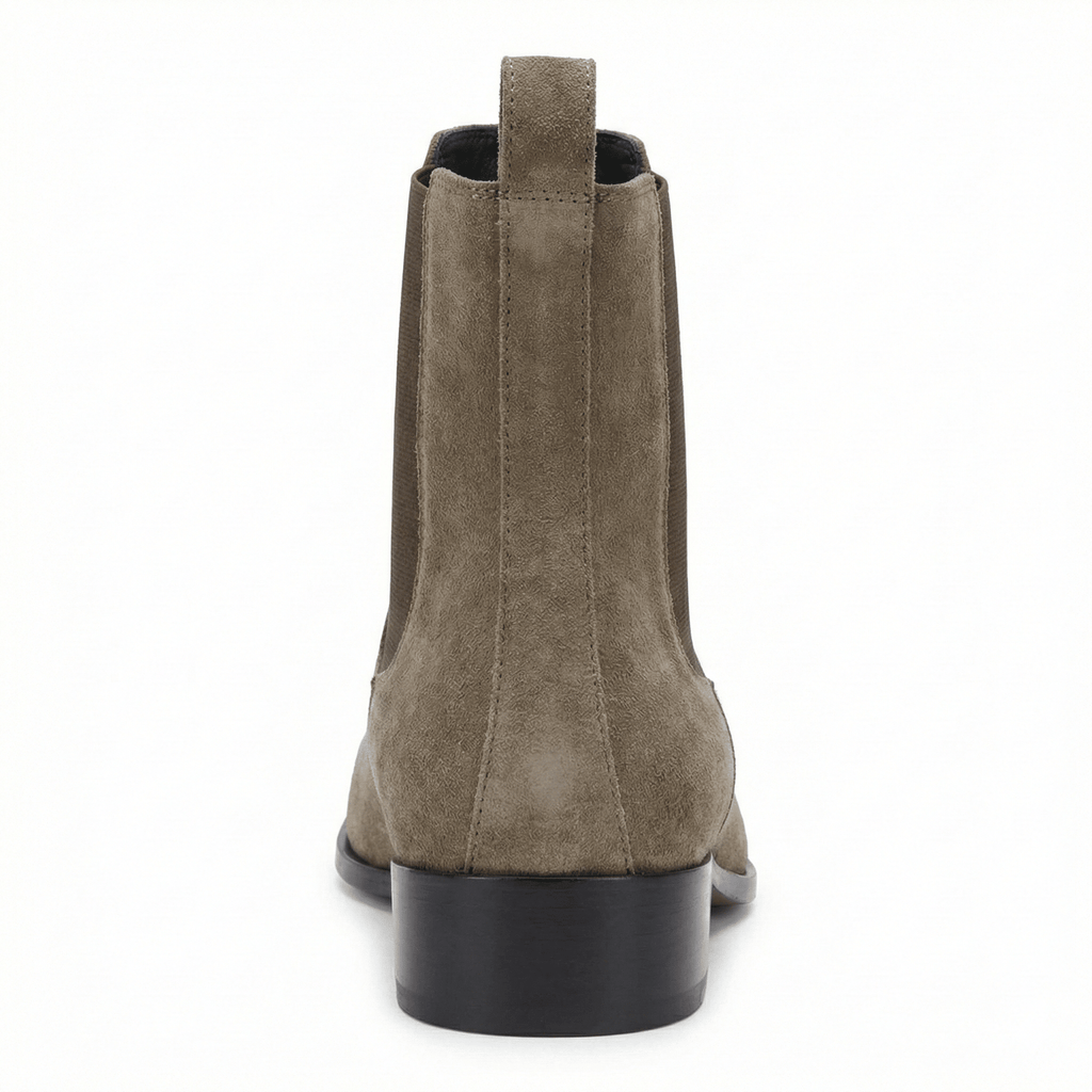 Stivaletti Aurielli Chelsea - Camoscio taupe - AurielliSACCT1