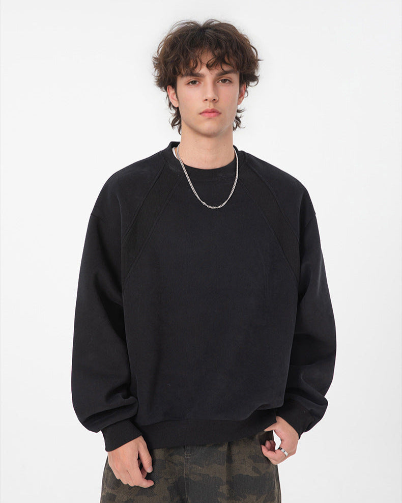 Felpa Uomo Girocollo Basic