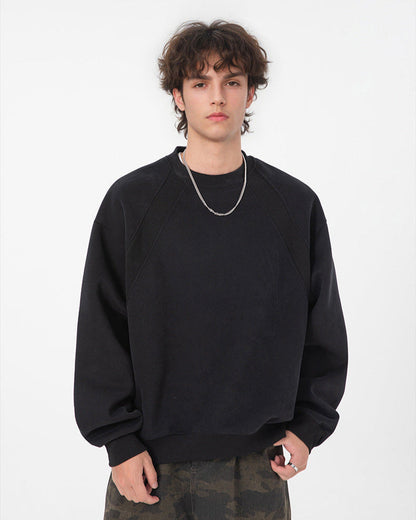 Felpa Uomo Girocollo Basic