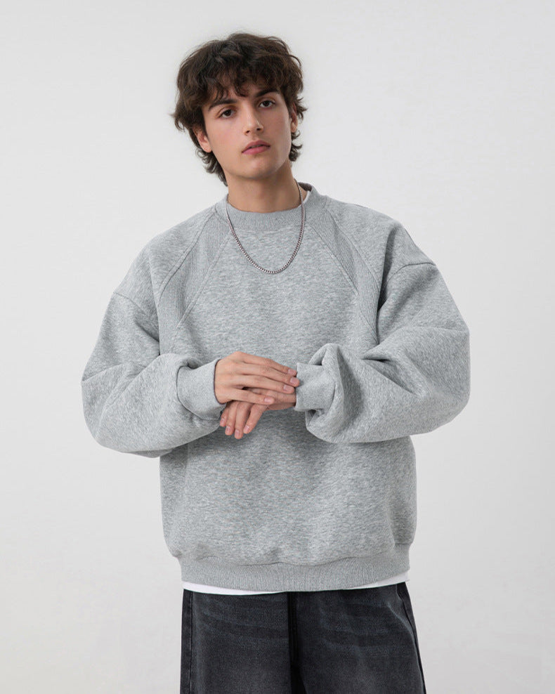 Felpa Uomo Girocollo Basic