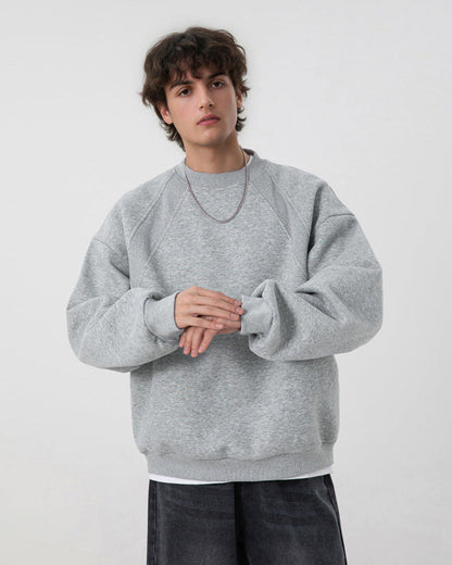 Felpa Uomo Girocollo Basic