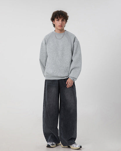 Felpa Uomo Girocollo Basic