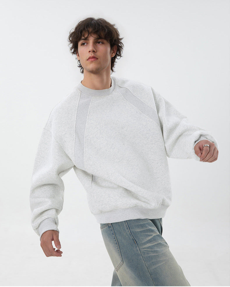 Felpa Uomo Girocollo Basic