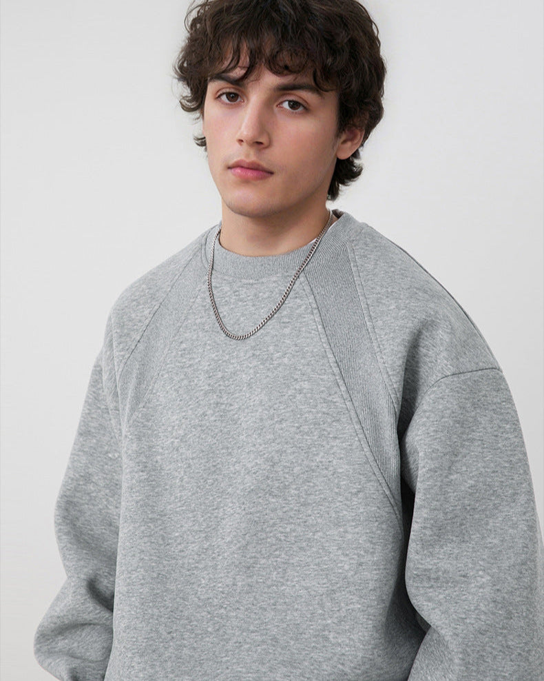 Felpa Uomo Girocollo Basic