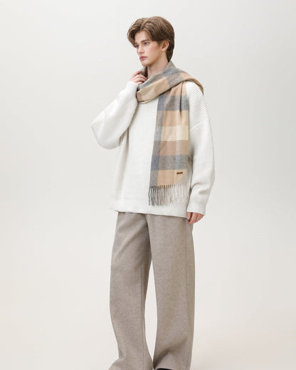 Maglione Uomo Oversize Girocollo Comodo