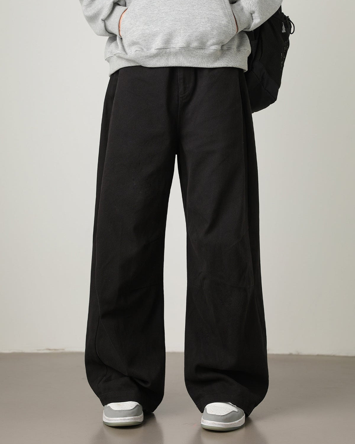 Pantaloni Larghi Uomo Utility con Tasconi