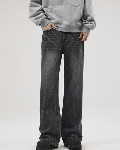 Jeans Uomo Bootcut Washed